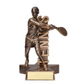 Female Tennis Billboard Resin Series Trophy (6.5")